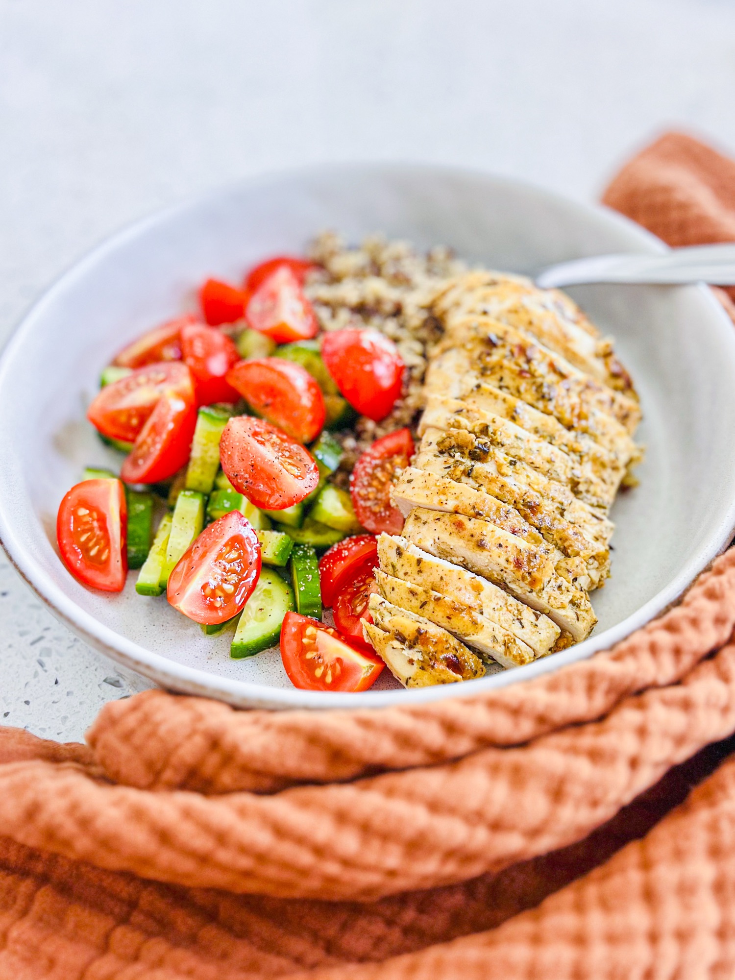 Easy Lemon Garlic Marinated Chicken Recipe